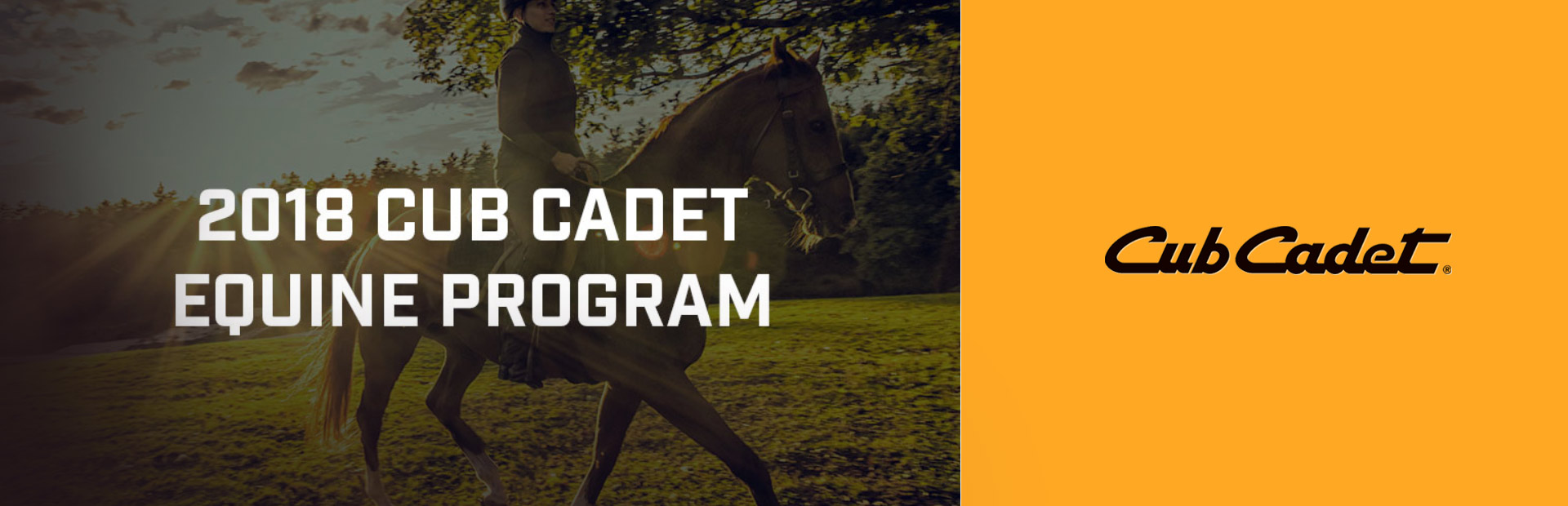 Cub Cadet: Equine Clubs/Groups Eligible For A $500 Rebate